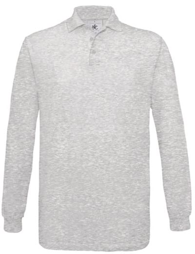 POLO HOMME SAFRAN MANCHES LONGUES