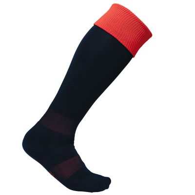 Chaussettes de sport bicolores unisexe