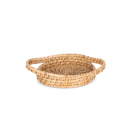 Panier en rotin tressé à la main