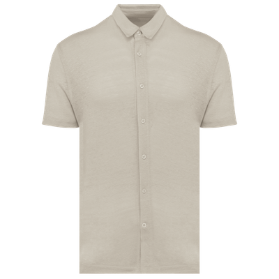 Chemise à manches courtes en lin homme Spasso