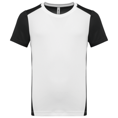 T-shirt de sport écoresponsable bicolore enfant PROACT®