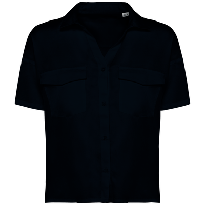 Chemise écoresponsable oversize en lyocell femme Spasso