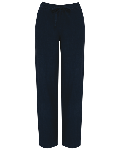 Pantalon délavé en lin femme Spasso