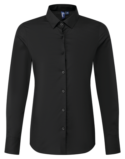 Chemise popeline RECYCLIGHT à manches longues pour femme Premier