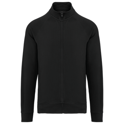 Veste molleton coton manches raglan unisexe WK. Designed To Work