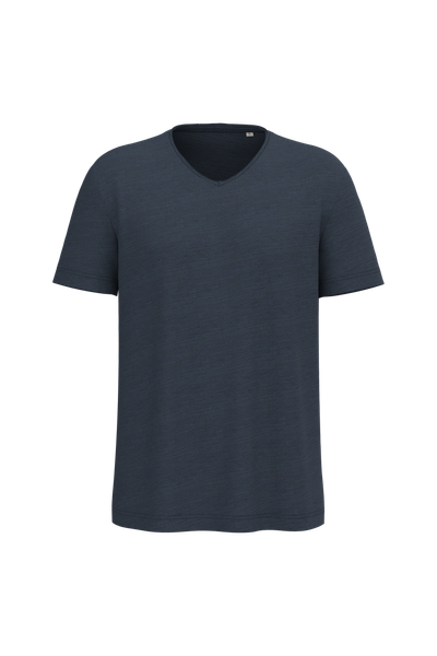 T-shirt écoresponsable col slub à épaules tombantes homme Spasso