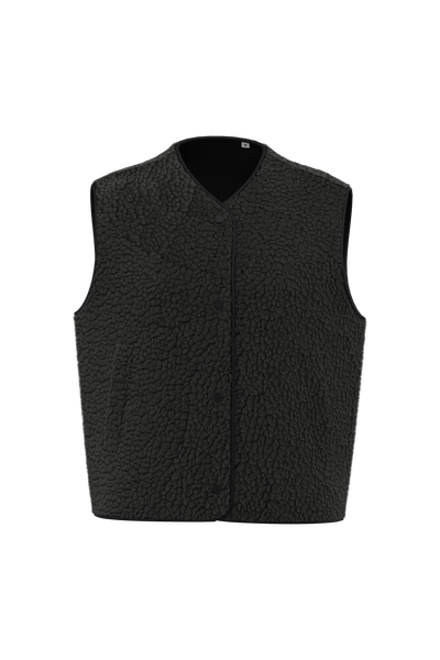 Veste sans manches en sherpa femme Spasso