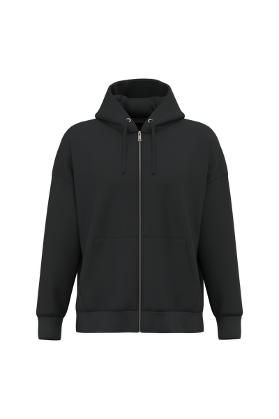 Sweat-shirt écoresponsable zippé à capuche oversize unisexe Native Spirit