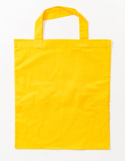 Cotton bag, short handles