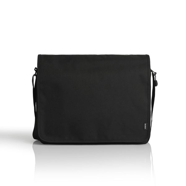 Recycled Messenger Bag BLACK AS Colour