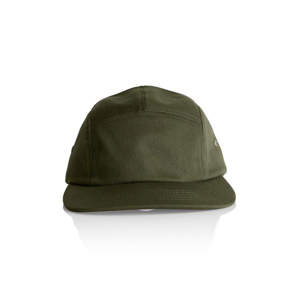 Finn Five Panel Cap ARMY AS Colour