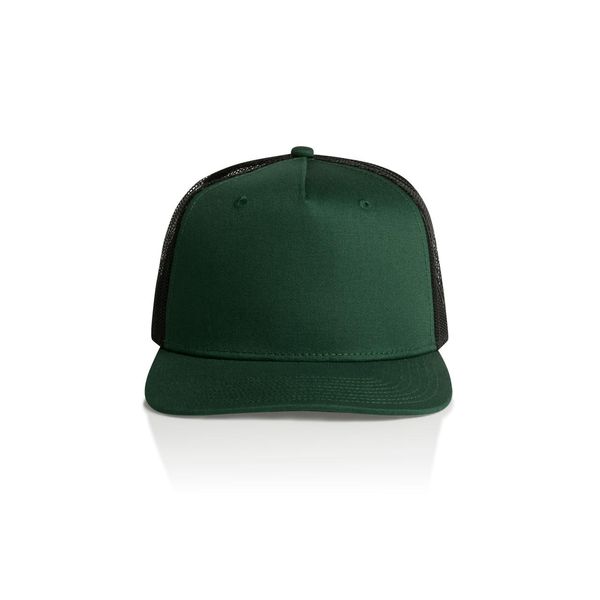Stock Contrast Trucker FOREST GREEN/BLACK AS Colour