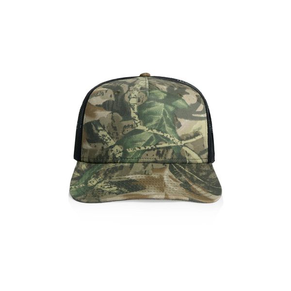 Stock Contrast Camo Trucker TREE CAMO/BLACK AS Colour