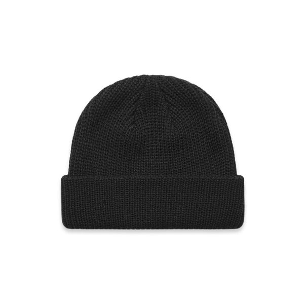 Cable Beanie BLACK AS Colour