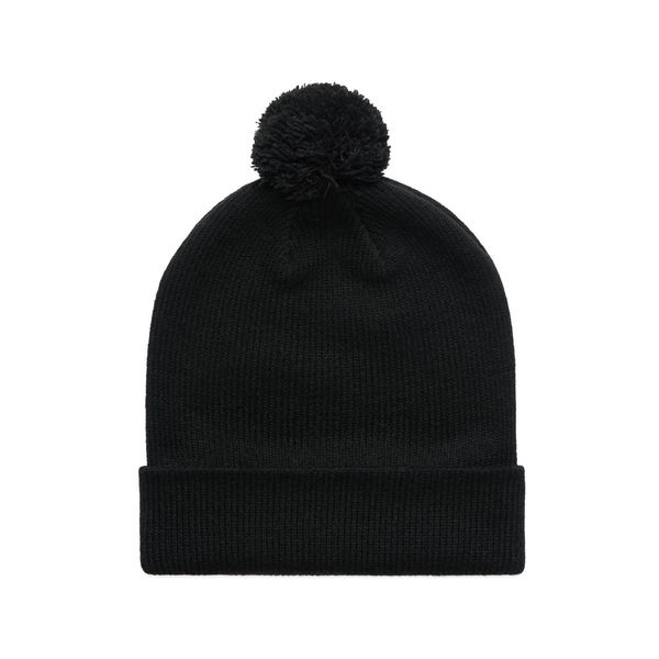 Pom Pom Beanie BLACK AS Colour