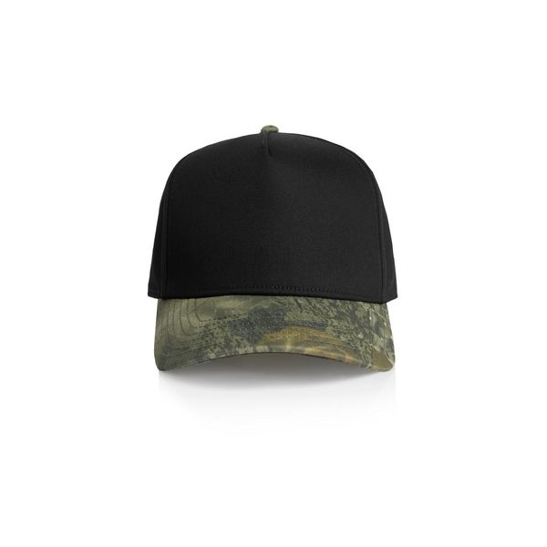 Frame Two-Tone Camo Cap BLACK/TREE CAMO AS Colour