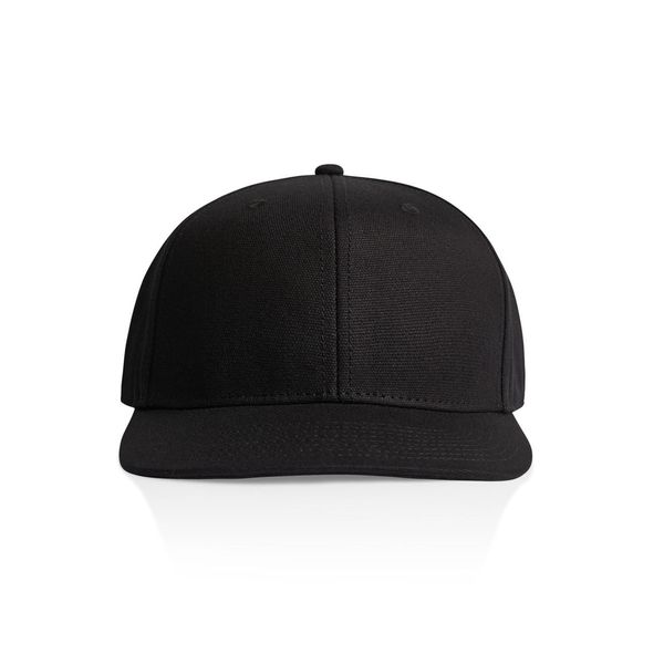 Stock Canvas Cap BLACK AS Colour