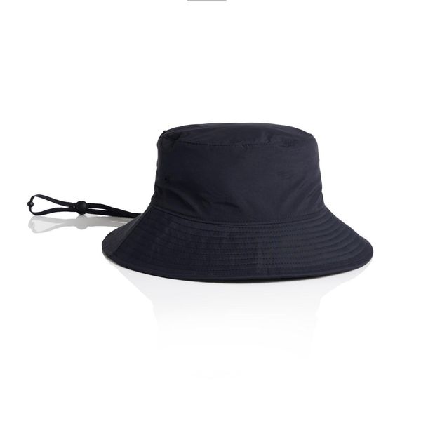 Nylon Wide Brim Bucket Hat NAVY AS Colour