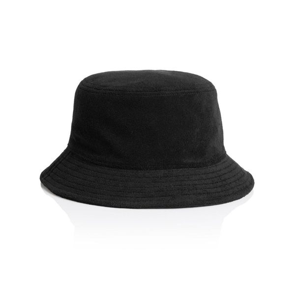Terry Bucket Hat BLACK AS Colour