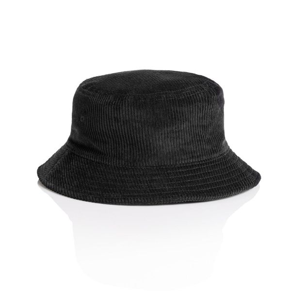 Cord Bucket Hat BLACK AS Colour