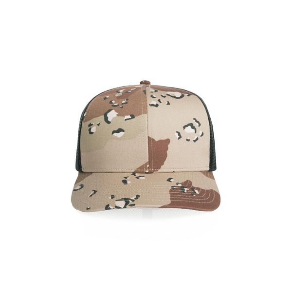 Mesh Contrast Camo Cap DESERT CAMO/BLACK AS Colour