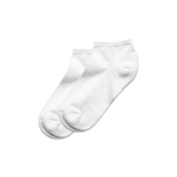 Ankle Socks (2 Pairs) WHITE AS Colour