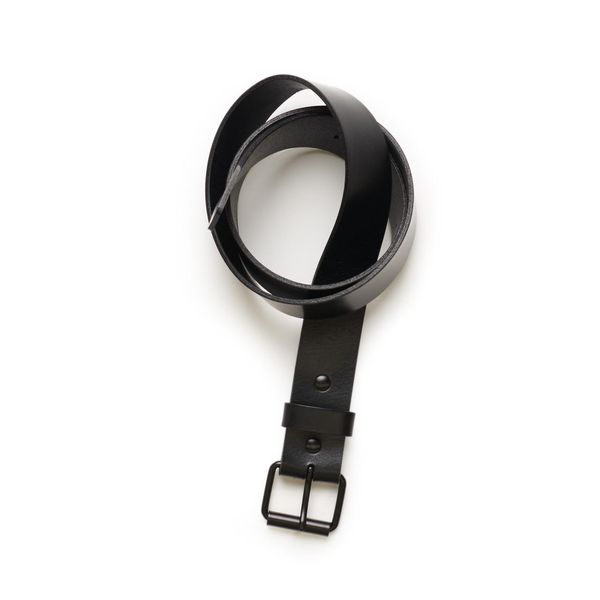 Leather Belt BLACK AS Colour
