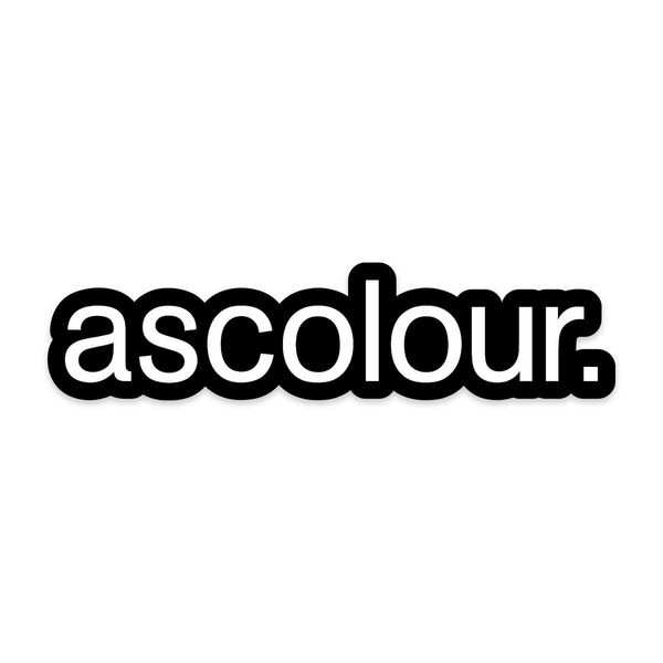 Logo Sticker BLACK AS Colour