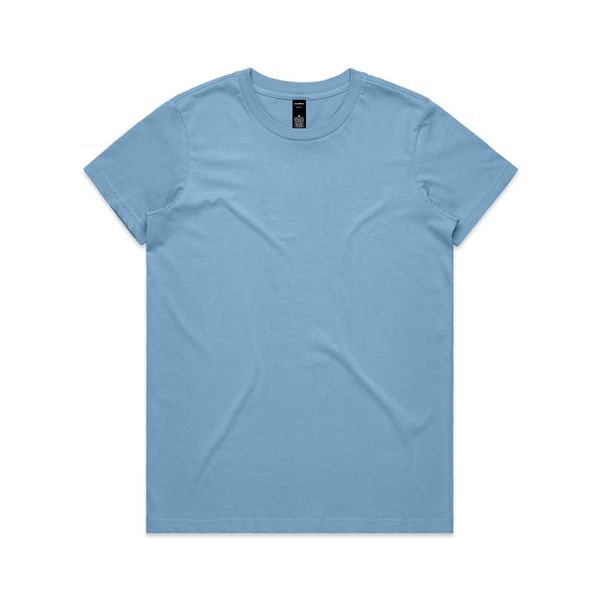 Wo's Maple Tee CAROLINA BLUE AS Colour