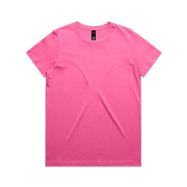 Wo's Maple Tee CHARITY PINK AS Colour