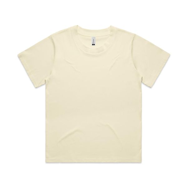 Wo's Martina Tee BUTTER AS Colour