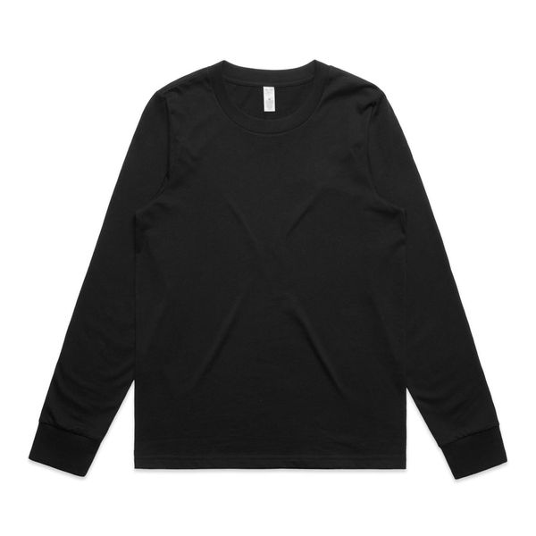 Wo's Maple L/S Tee BLACK AS Colour
