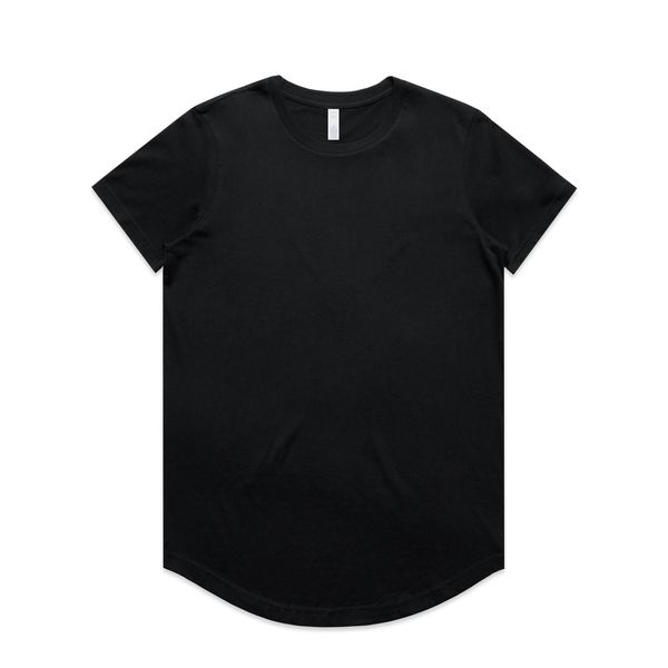 Wo's Maple Curve Tee BLACK AS Colour