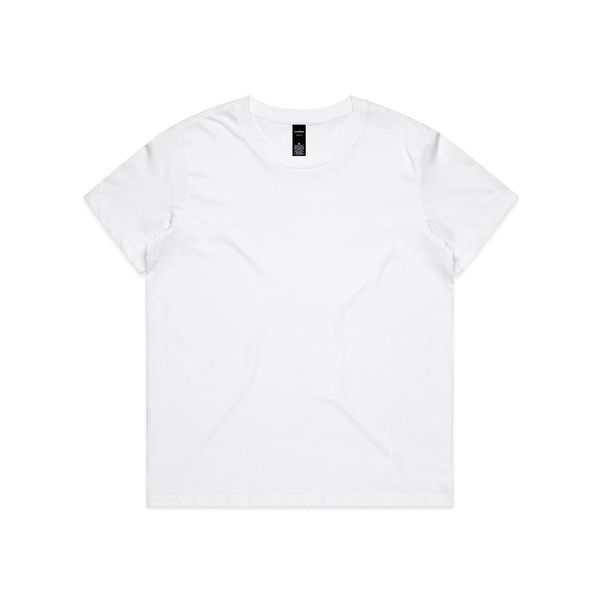Wo's Maple Minus Tee [-8cm] 4025 WHITE AS Colour
