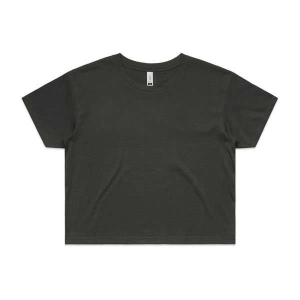 Wo's Crop Tee COAL AS Colour
