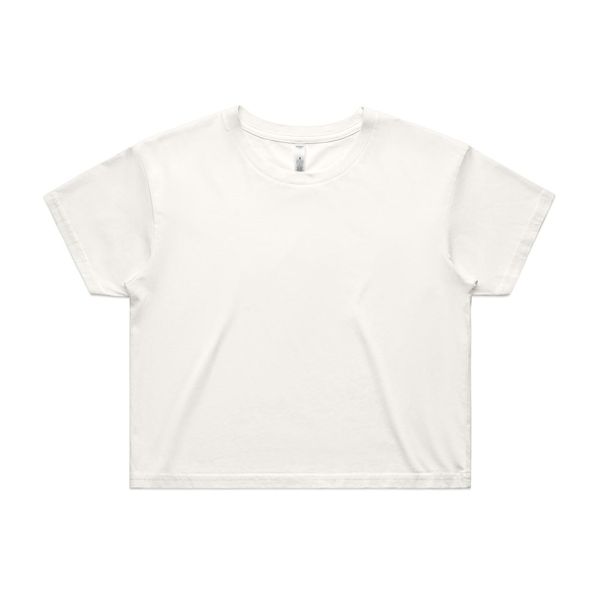 Wo's Crop Tee NATURAL AS Colour