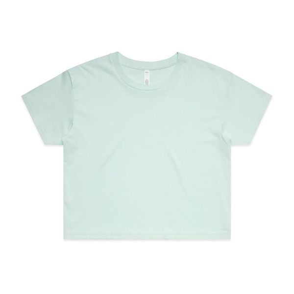 Wo's Crop Tee SEAFOAM AS Colour