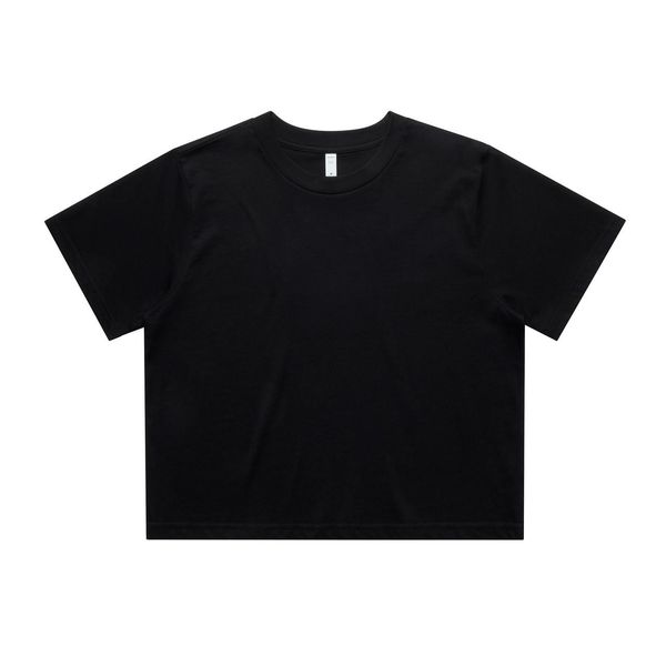 Wo's Classic Crop Tee BLACK AS Colour