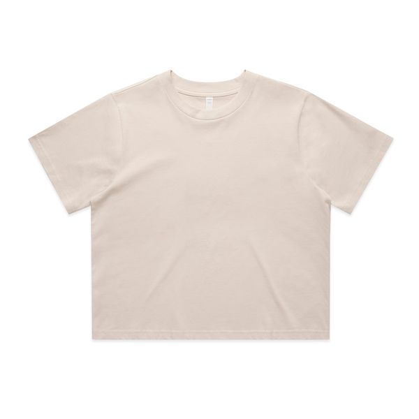 Wo's Classic Crop Tee BONE AS Colour