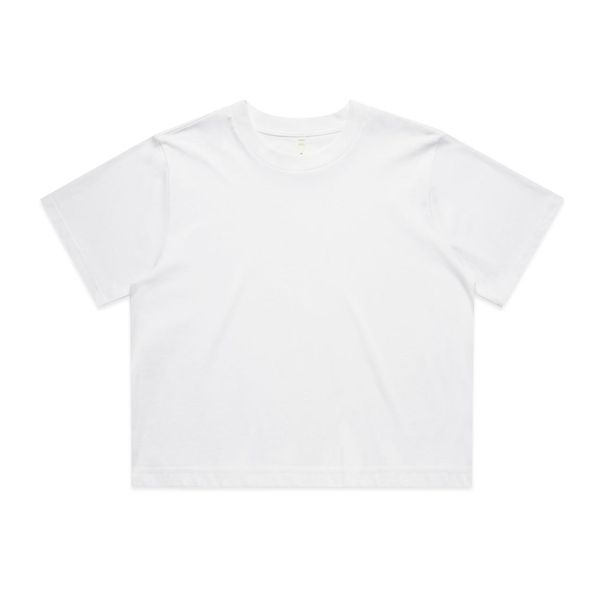 Wo's Classic Crop Tee WHITE AS Colour