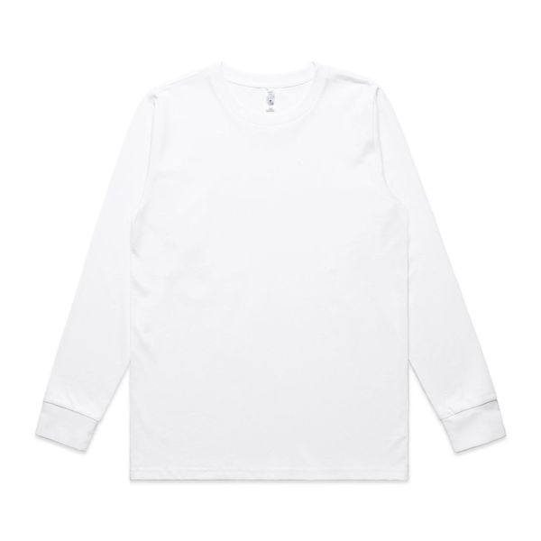 Wo's Classic L/S Tee WHITE AS Colour