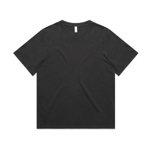 Wo's Heavy Faded Tee FADED BLACK AS Colour