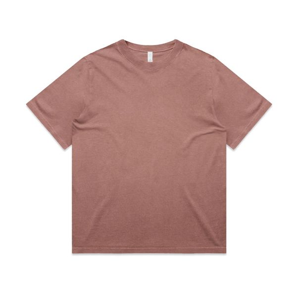 Wo's Heavy Faded Tee FADED PINK AS Colour