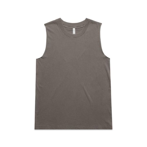 Wo's Heavy Faded Tank FADED GREY AS Colour