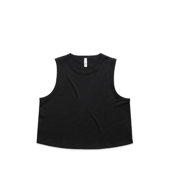 Wo's Martina Crop Tank BLACK AS Colour