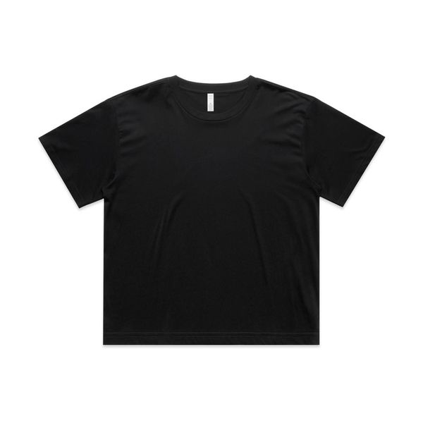 Wo's Martina Crop Tee BLACK AS Colour