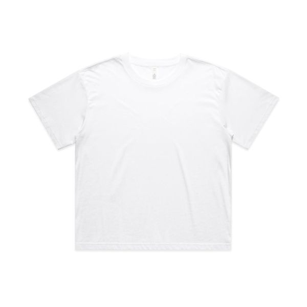 Wo's Martina Crop Tee WHITE AS Colour