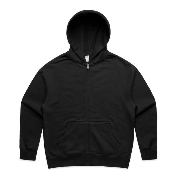 Wo's Relax Zip Hood BLACK AS Colour