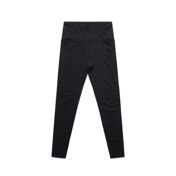 Wo's Active Leggings BLACK AS Colour