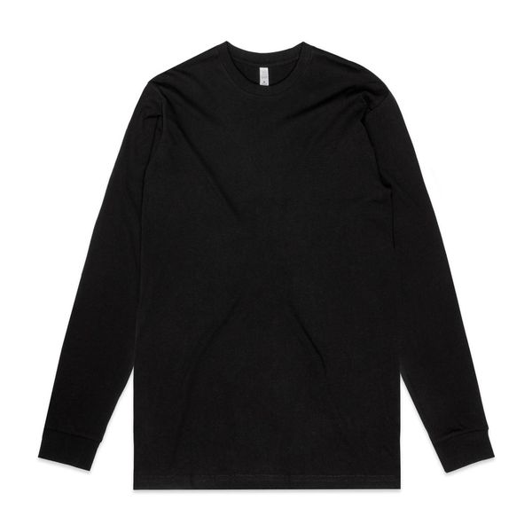 Staple Organic L/S Tee BLACK AS Colour